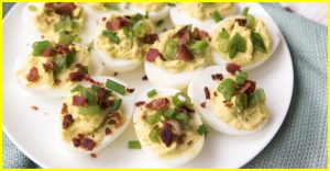deviled green eggs and ham